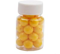 Perlas flotadoras de pesca de silicona embotellada, práctico de usar, varios tamaños disponibles, sabor de cebo de bola flotante (14 mm grande)