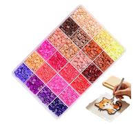 Perlas Fusibles | 24 Colores Kit Manualidades DIY,Set Perlas Pixel Art,para Niños Adolescentes Adultos Hogar Taller Escuela Aula Campamento de Verano Cumpleaños Sala de Juegos