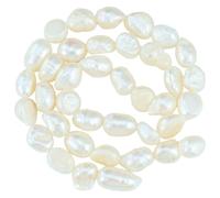 Perlas naturales de agua dulce, perlas de concha, perlas de agua dulce para enhebrar, piedras naturales para pulseras, collares, pendientes, cadenas, pulseras