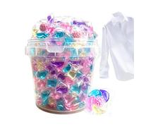 Perlas perfumadas para la colada con 60 compartimentos, 60 unidades | Perlas aromáticas frescas para ropa, toallas, ropa de cama, mantas, cortinas, alfombras, corredores, coches, etc