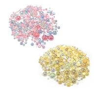 Perlas semicirculares de 20 g con parte trasera plana de colores mixtos, cuentas de cabujón de perlas de resina, perlas redondas coloridas para joyas, manualidades, arte de uñas, decoración del hogar