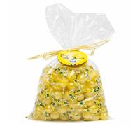 Perle di Sole Caramelos duros con sabor a limón de 1000 g rellenos de polvo espumoso.