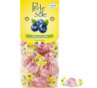 Perle di Sole - Gominolas de Fruta sabor Arándano, 200 g - Dulces Gominolas Artesanales de Arándano con Zumo Natural - Dulzura Made in Italy, Sin Gluten