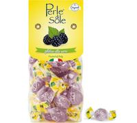 Perle di Sole - Gominolas de Fruta sabor Mora, 200 g - Dulces Gominolas Artesanales de Mora con Zumo Natural - Dulzura Made in Italy, Sin Gluten