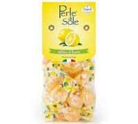 Perle di Sole - Gominolas de Limón con Verdadero Zumo de Fruta, 200 g - Dulces Delicias Mediterráneas de Cítricos Italianos - Dulzura Natural Made in Italy, Caramelos Sin Gluten