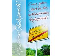 Perleberg Basic-Classic-Collection - Tarjeta de retiro (11,6 x 16,6 cm), diseño de colegas