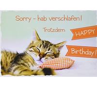 Perleberg Basic Classic Sorry Cat 11,6 x 16,6 cm, 7560003-2