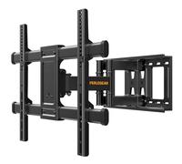 Perlegear Soporte de TV Pared Articulado Inclinable y Giratorio, Soporte TV para Pantallas de 37-84 Pulgadas, hasta 60 kg, MAX VESA 600x400mm