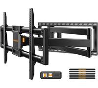 Perlegear Soporte TV Pared Brazo Largo 42 a 97 Pulgadas hasta 68 kg con Movim Compl, Exten Larg 1018 mm Soporte TV en Esquina Preensambl con Gir Compl Inclin, Máx VESA 800x400 mm