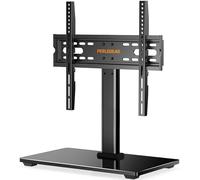 PERLEGEAR Soporte TV Pie para Pantallas de 32-60 Pulgadas LCD/LED/OLED/Plasma/Curva, de Mesa Universal con Giratorio y Altura Ajustable, hasta 40kg, Máx VESA 400x400 mm