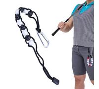 Perles De Compteur De Golf - Glissez Pour Enregistrer Des Points, Dispositif De Comptage De Coups De Taille 30 X 1 Cm, Unité De Suivi Des Numéros De Parcours Pratique, Marqueur À Clip Robuste En ABS |