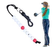Perles De Compteur De Golf - Glissez Pour Enregistrer Des Points, Dispositif De Comptage De Coups De Taille 30 X 1 Cm, Unité De Suivi Des Numéros De Parcours Pratique, Marqueur À Clip Robuste En ABS |