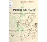 Perles De Pluie : Chronique Poétique Damour Et Dhumeur (ebook)
