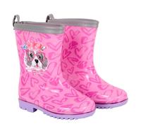 PERLETTI Botas de Agua Niña con Sirena Rosa - Botas Impermeables Niñas con Detalles Reflectantes