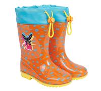 PERLETTI Botas de Agua Niño con Estampado Conejo Bing - Botines Impermeables Niños con Burbujas - Suela Antideslizante y Detalles Reflectantes - 4 Tallas