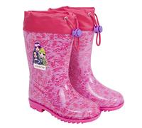 PERLETTI Botas de Agua Niño Niña - Zapatos de Lluvia Niños Impermeables Multicolor con Estampado - Botines Calzados de Lluvia para Pequeños a Prueba de Agua en PVC - 5 Tallas