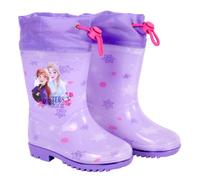 PERLETTI Botas de Aguas Niñas Frozen 2 Princesas Elsa y Anna - Calzado de Lluvia Reino del Hielo con Suela Antideslizante - Botas Impermeables Niña Cierre con Cordón Disney