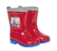PERLETTI Calzado de Agua Niños con Bombero Apaga Incendio - Botas Impermeables para Infantes 5 Tallas