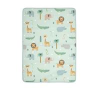 PERLETTI Empapadores Bebe Cambiador Cuna 50x70 cm Reutilizables - Empapador Impermeable Cambio Pañales Protector de Cambiador Niños Recien Nacidos (Verde, 50x70 cm)