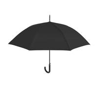 PERLETTI Paraguas automático negro con funda 104 cm