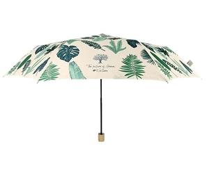 Perletti Paraguas mujer 54cm hojas materiales reciclados