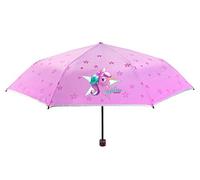 PERLETTI Paraguas plegable Unicornio 90cm Paraguas, Unisex adulto, Multicolor (Multicolor 000), One Size (Tamaño del fabricante: Talla del fabricante (Tal Y Como Aparece En La Etiqueta))