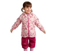 PERLETTI Traje de Agua Impermeable Niño Niña - Chubasquero y Pantalones Lluvia 2 3 4 5 6 7 Años con Capucha - Set Niños Cómodo Ligero Versátil con Detalles Reflectantes y Estuche (6-7 años, Unicornio)