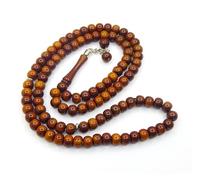 Perlin Cadena de oración Islam 99 Tasbih Musulmana Resina Mala Musulmana Cuentas de Oración Tespih Misbaha Corán Oración Pulsera de Perlas Accesorios de Adoración para Mujeres Hombres Regalo, Klein
