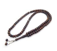 Perlin Cadena de oración Islam 99 Tasbih Musulmana Resina Mala Musulmana Cuentas de Oración Tespih Misbaha Corán Oración Pulsera de Perlas Accesorios de Adoración para Mujeres Hombres Regalo, Klein