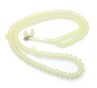 Perlin Cadena de oración Islam 99 Tasbih Musulmana Resina Mala Musulmana Cuentas de Oración Tespih Misbaha Corán Oración Pulsera de Perlas Accesorios de Adoración para Mujeres Hombres Regalo, Klein