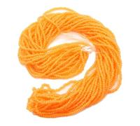 Perlin Cuentas de cristal Rocailles Cuentas de semilla indias Cuentas Pony Preciosa Ornela Checas 2mm 9000 piezas CZ 11/0 en múltiples hilos (Naranja Ceilán)
