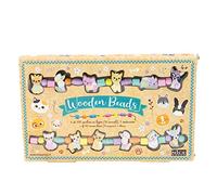 PERLINE ABC Nice Group Cuentas de Madera, Juego de Cachorros con 16 dijes de Animales para niños, Kit para Pulseras y Collares, 87025