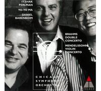 PERLMAN(VN),YO-YO MA(VC),BARENBOIN & CSO - BRAHMS: DOUBLE CONCERTO/ MENDELSSOHN: VIOLIN CONCERTO(reissue)