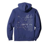 Permaneced En Mí Yo Soy La Vid Juan 15:4-5. Sudadera con Capucha