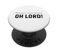Permanecer unidos. Ore audazmente Confíe en el regalo de la Iglesia de Protección de Dios PopSockets PopGrip Adhesivo