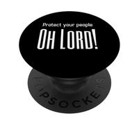 Permanecer unidos. Ore audazmente Confíe en el regalo de la Iglesia de Protección de Dios PopSockets PopGrip Adhesivo