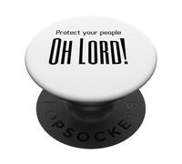 Permanecer unidos. Ore audazmente Confíe en el regalo de la Iglesia de Protección de Dios PopSockets PopGrip Adhesivo