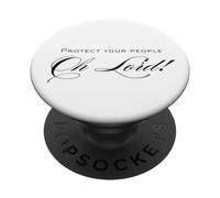 Permanecer unidos. Ore audazmente Confíe en el regalo de la Iglesia de Protección de Dios PopSockets PopGrip Adhesivo
