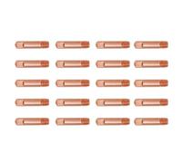 Permanent Welding Outlet Gasless MOVE Torch Replacement Direct Current MB15AK 25mm Length Precise Wire Feeding Welding Nozzle