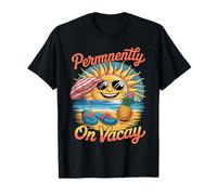 Permanentemente en Vacay Beach Summer Vibes Cool Sun Camiseta