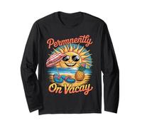 Permanentemente en Vacay Beach Summer Vibes Cool Sun Manga Larga