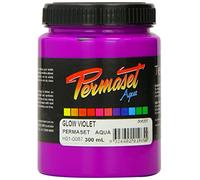 Permaset Aqua - Tinta para serigrafía textil (300 ml, ecológica, color violeta brillante)