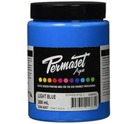 Permaset Aqua - Tinta para serigrafía textil (300 ml, ecológico, tinta azul)