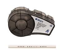 Brady M21-125-C-342 cinta termorretráctil negro sobre blanco 6,00 mm x 2,10 m