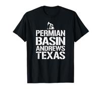 Permian Basin Andrews Texas Oilfield Pumpjack Camiseta