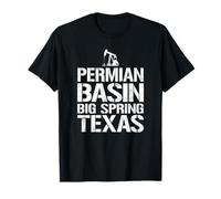 Permian Basin Big Spring Texas Oilfield Pumpjack Camiseta