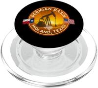 Permian Basin Midland Texas Oilfield Design PopSockets PopGrip para MagSafe