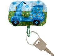 Permin Kit de punto de cruz con llavero, diseño de rodillo