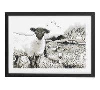 Permin Kit de punto de cruz, diseño de ovejas