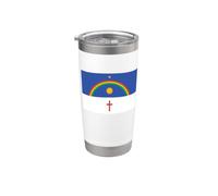 Pernambuco Flag Brazil Bandeira de Pernambuco Brasil Orgulho Vaso térmico de acero inoxidable de doble pared
